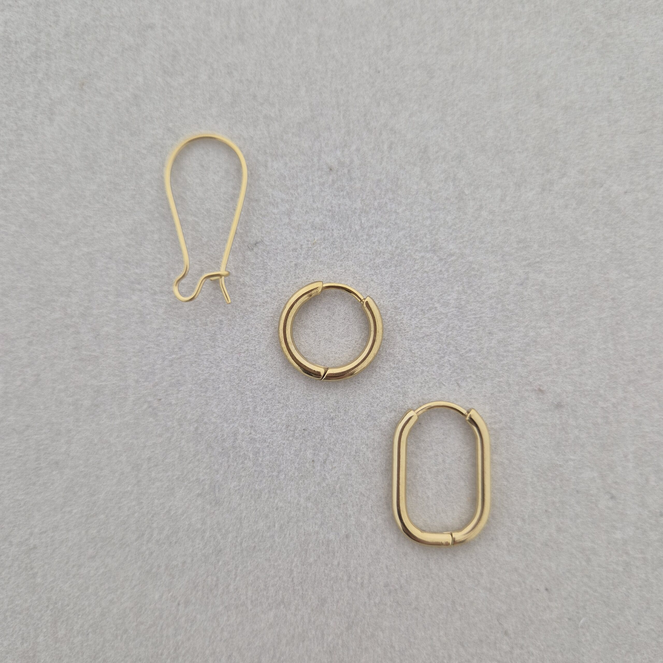 Bundel oorbellen 2 - Goud