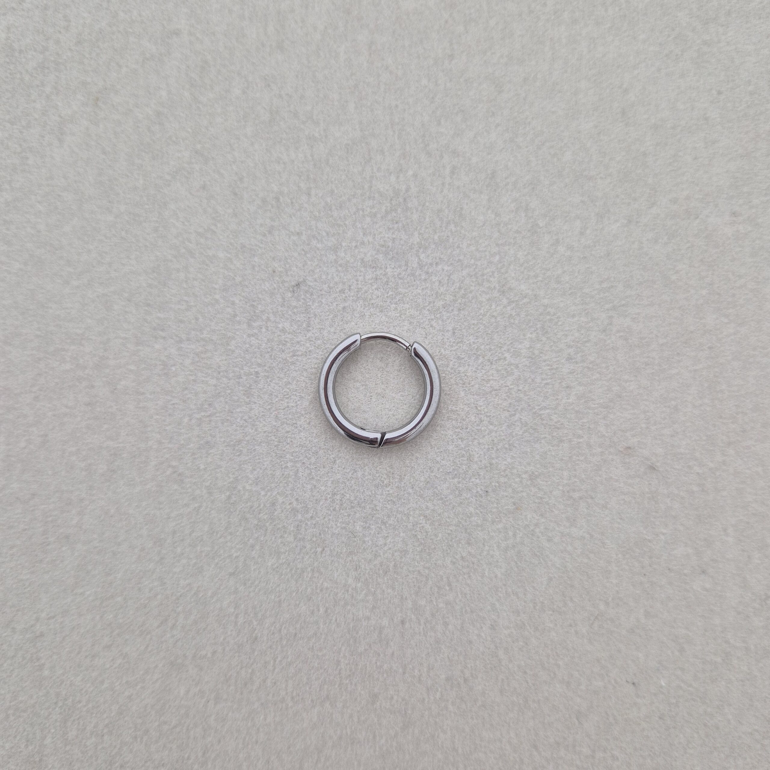 Oorring 14mm - Zilver