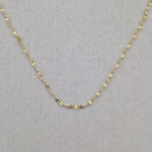 Fijne ketting met schakels - Goud