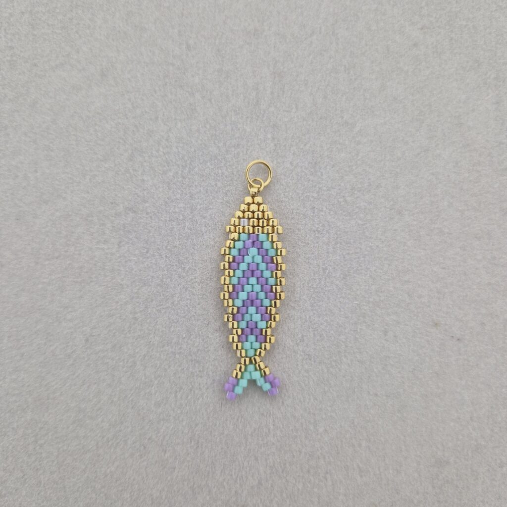 Bedel Miyuki visje | Paars – Turquoise