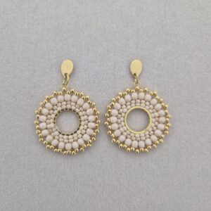 Statement oorbellen Miyuki | Holly