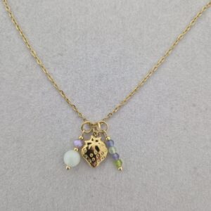 Ketting met 3 bedels | 10