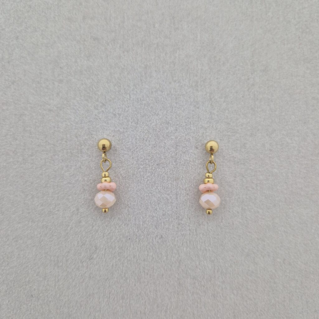 Oorknopjes Blush - Goud