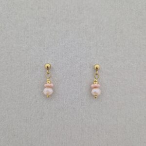 Oorknopjes Blush - Goud